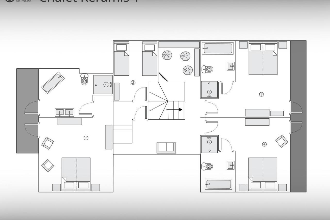 Chalet Keramis - Ovo Network La Riviere-Enverse Eksteriør billede